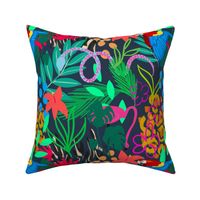 joyful jungle on navy