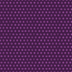 broken dots purple 6in