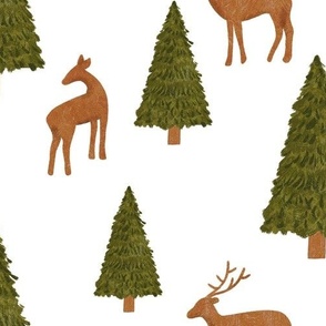 large_deer_pattern