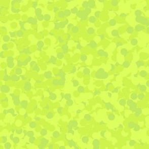 Mosaic dots lime green