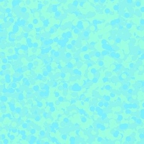 Mosaic dots aqua