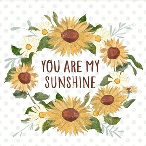 You Are My Sunshine photo tile