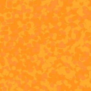 Orange mosaic dots
