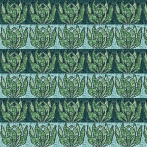 Jungle Foliage Stripes