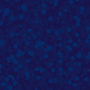 Mosaic dots midnight blue