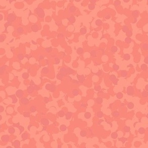 Mosaic dots salmon pink