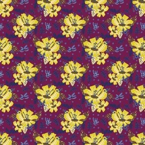 Yellow Plum Hibiscus
