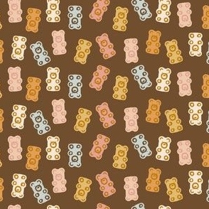 Bears in gummie chocolate 1.9 x 6.6