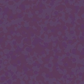 Mosaic dots dark plum