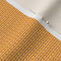 Basket Weave in Golden Peach in Small Size