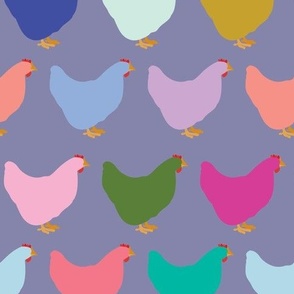 periwinkle pop chickens