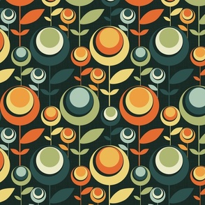 Retro Wallpaper Fabric, Wallpaper and Home Decor | Spoonflower