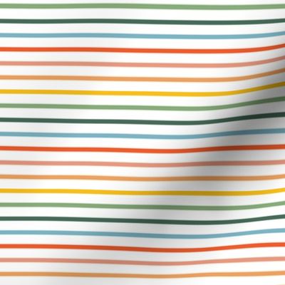 Breton Stripe Rainbow - XXS