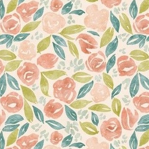 Painterly Floral | Warm Spring