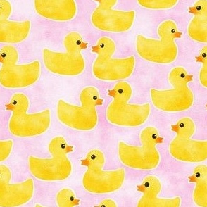 Rubber Ducks Pink