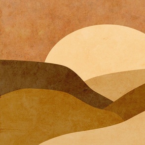 Desert Mountains - Canvas