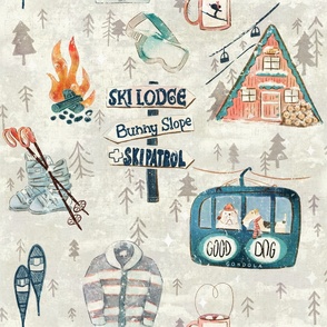 Ski Lodge-Large