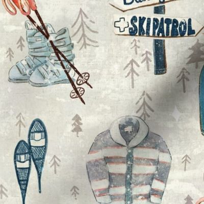 Ski lodge-medium