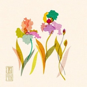 Irises - Artwork