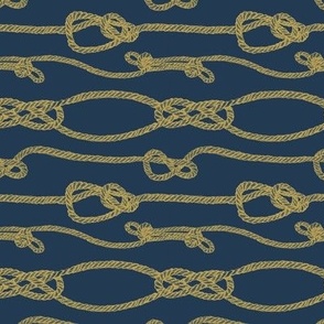 Nautical Ropes - Gold
