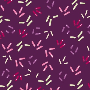 coordinate sprinkles_ purple BG