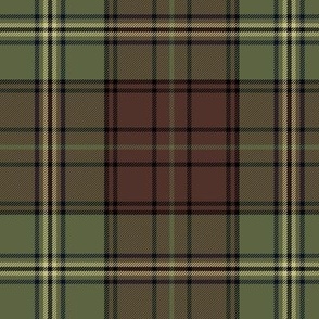 Hampson tartan, 6" weathered