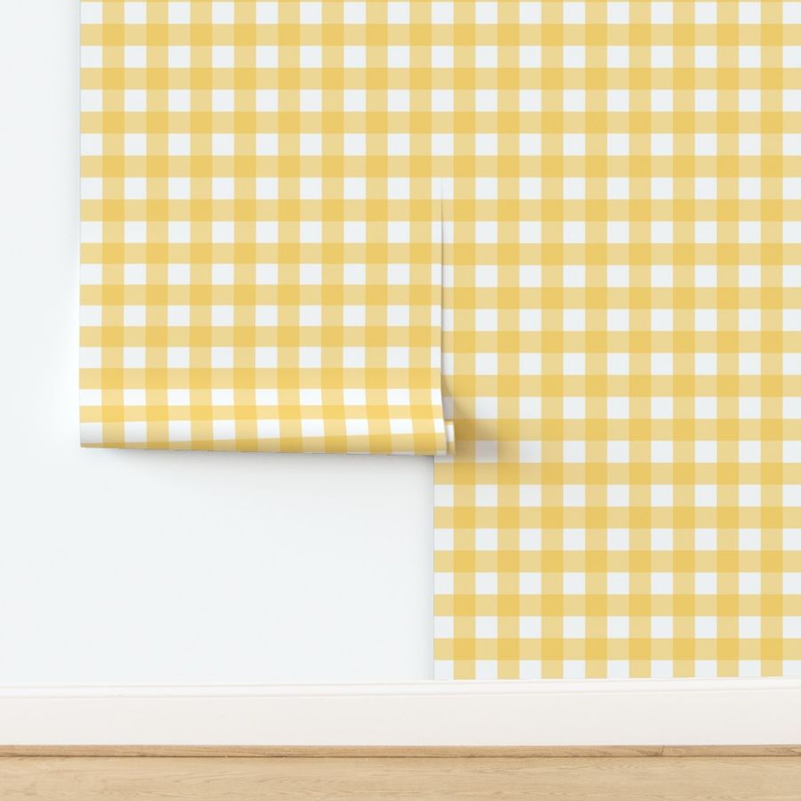 Bright Yellow Gingham_LRG