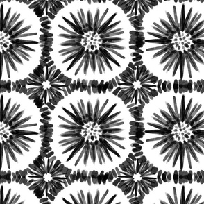 Black Ink on White Pattern 2 DH