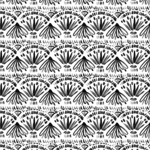 Black Ink on White Pattern 5 DH