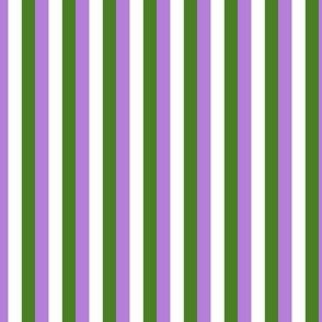 Genderqueer Pride Stripes Mini Vertical