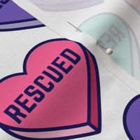candy hearts -  RESCUED