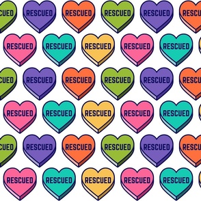 candy hearts -  RESCUED