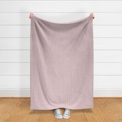 small checkered seashells - soft mauve