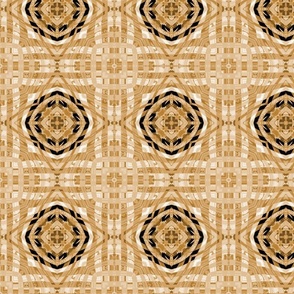 tile weave stretch - gold