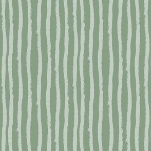 Quirky Stripes in green