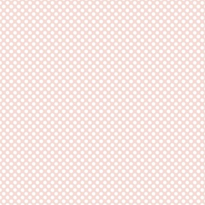 Mini Polka Dot White Pink