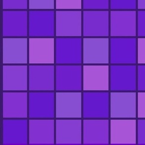 Purple mosaic