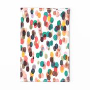 Relaxing Colorful Dots Wall art