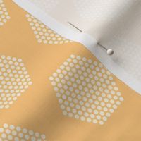 Ivory Hexagons {Yellow}