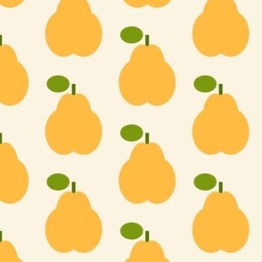 Retro Yellow Pears