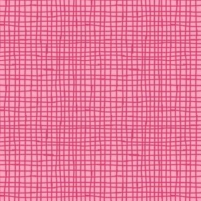 screen - pink - linen texture