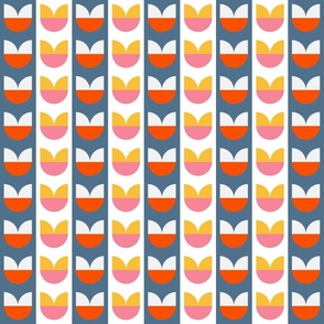 2216_Multicolor tulips stripes - Medium scale