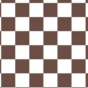 Checkered Brown and White, Check Pattern Checkered Pattern, Retro Squares