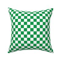 Checkered Green and White, Check Pattern Checkered Pattern, Retro Squares