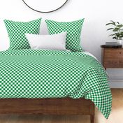 Checkered Green and White, Check Pattern Checkered Pattern, Retro Squares
