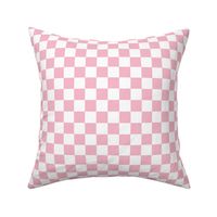 Checkered Pink and White, Check Pattern Checkered Pattern, Retro Squares