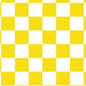 Checkered Yellow and White, Check Pattern Checkered Pattern, Retro Squares