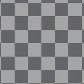 Checkered Light Grey and Dark Grey, Check Pattern Checkered Pattern, Retro Squares