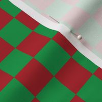 Checkered Red and Green, Check Pattern Checkered Pattern, Retro Squares