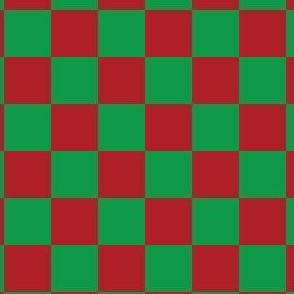 Checkered Red and Green, Check Pattern Checkered Pattern, Retro Squares